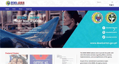 Desktop Screenshot of dswd.armm.gov.ph